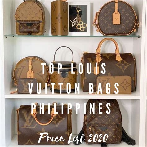 lv bags price list philippines|louis vuitton shoes price Philippines.